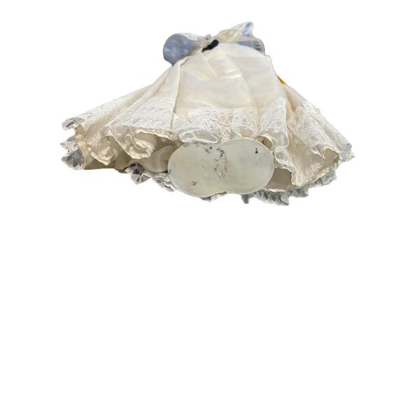 Vintage Spanish Flamenco Dancer Doll with Fan and Stand 12" - Picture 6 of 7